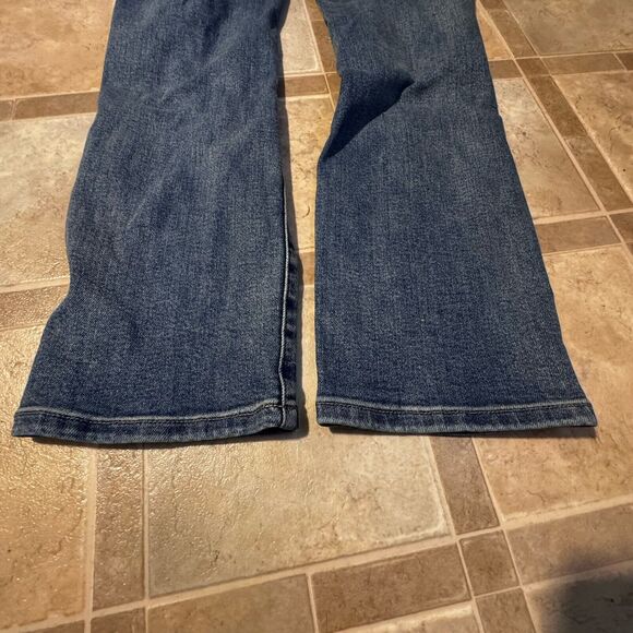 Judy Blue Straight Fit Jeans Distressed Medium Wash Stretch Size 13/31 - Picture 12 of 15